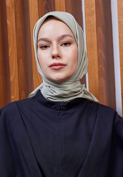 Vual Kraş Eşarp Bej