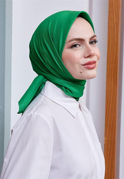 Vual Kraş Eşarp Benetton Yeşil