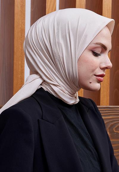 Vual Kraş Eşarp Fildişi