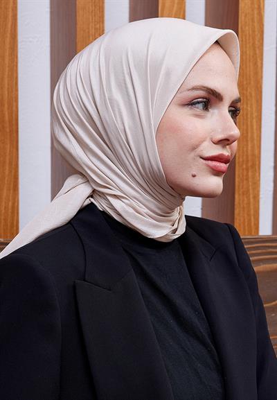 Vual Kraş Eşarp Fildişi