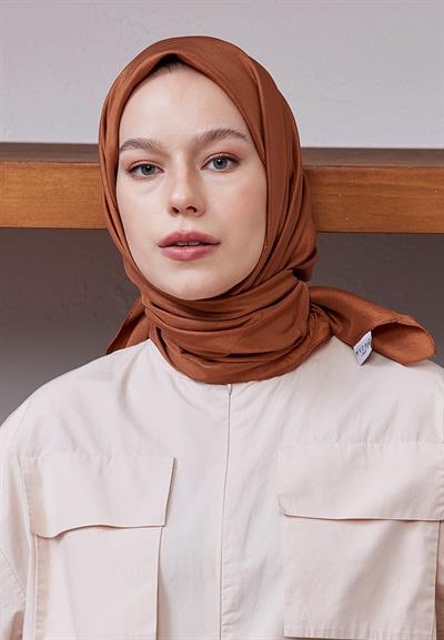 Vual Kraş Eşarp Karamel