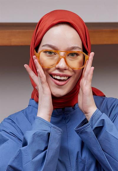 Vual Kraş Eşarp Kiremit