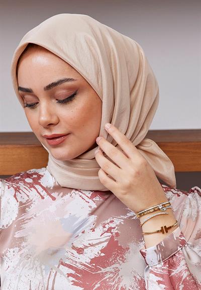 Vual Kraş Eşarp Nohut