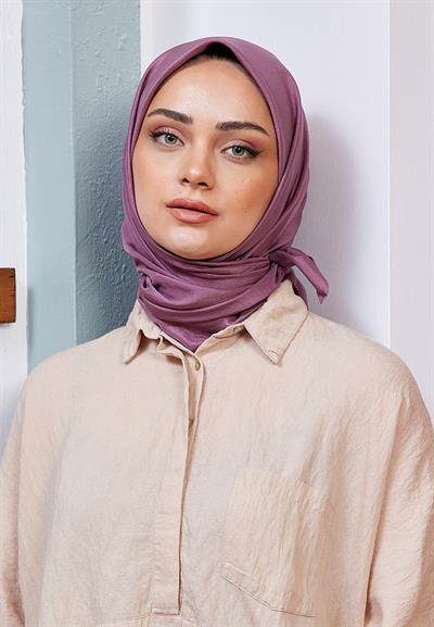 Vual Kraş Eşarp Pastel Leylak