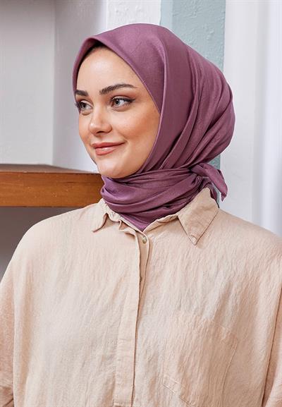 Vual Kraş Eşarp Pastel Leylak