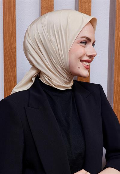 Vual Kraş Eşarp Vanilya