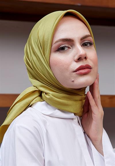 Vual Kraş Eşarp Zeytin Yeşil