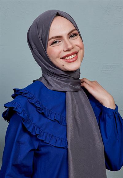 Vual Kraş Şal Antrasit