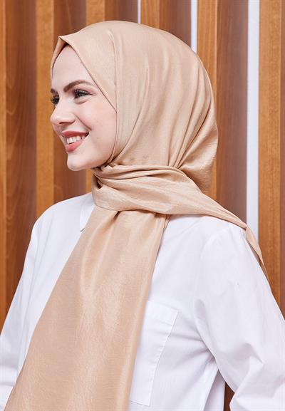 Vual Kraş Şal Cappucino