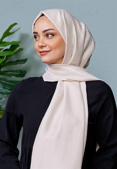 Vual Kraş Şal Fildişi