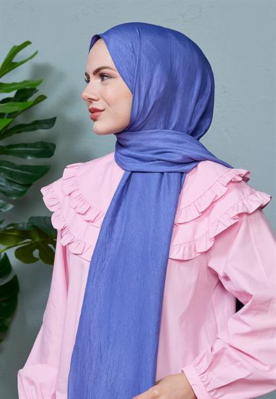 Vual Kraş Şal İndigo