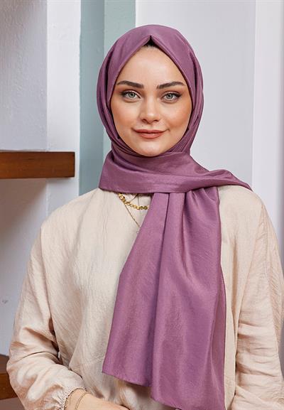 Vual Kraş Şal Pastel Leylak