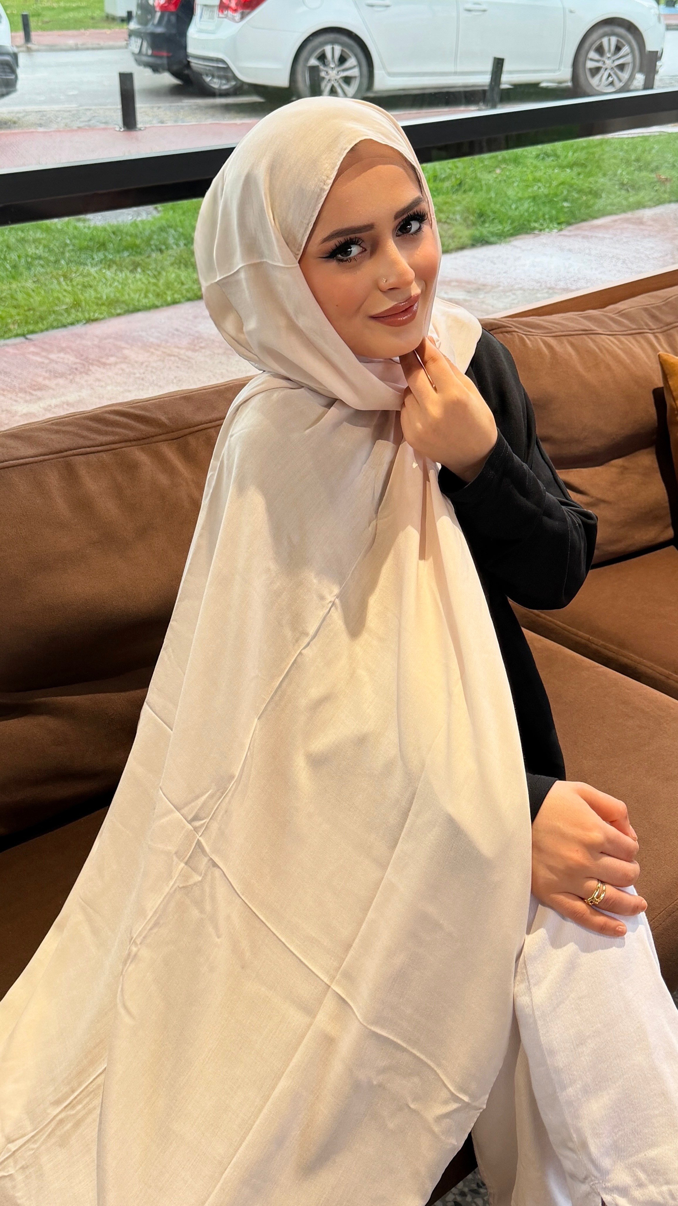 %100 ORGANİK ŞAL BEJ