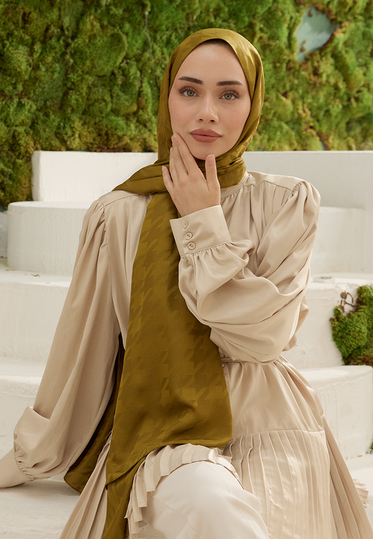 Fashion Desen Şal Oil