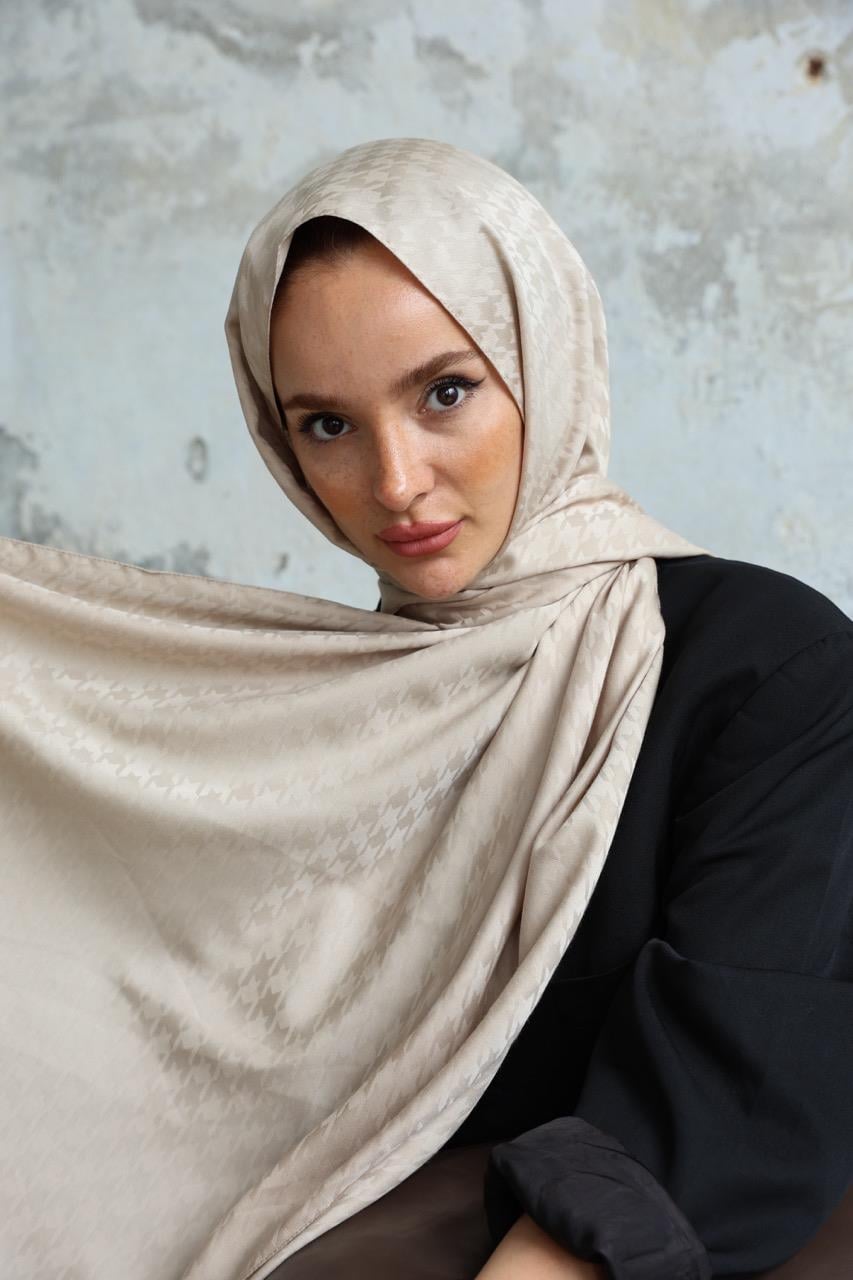 Kazayağı Jakar Şal Moda Vizonu
