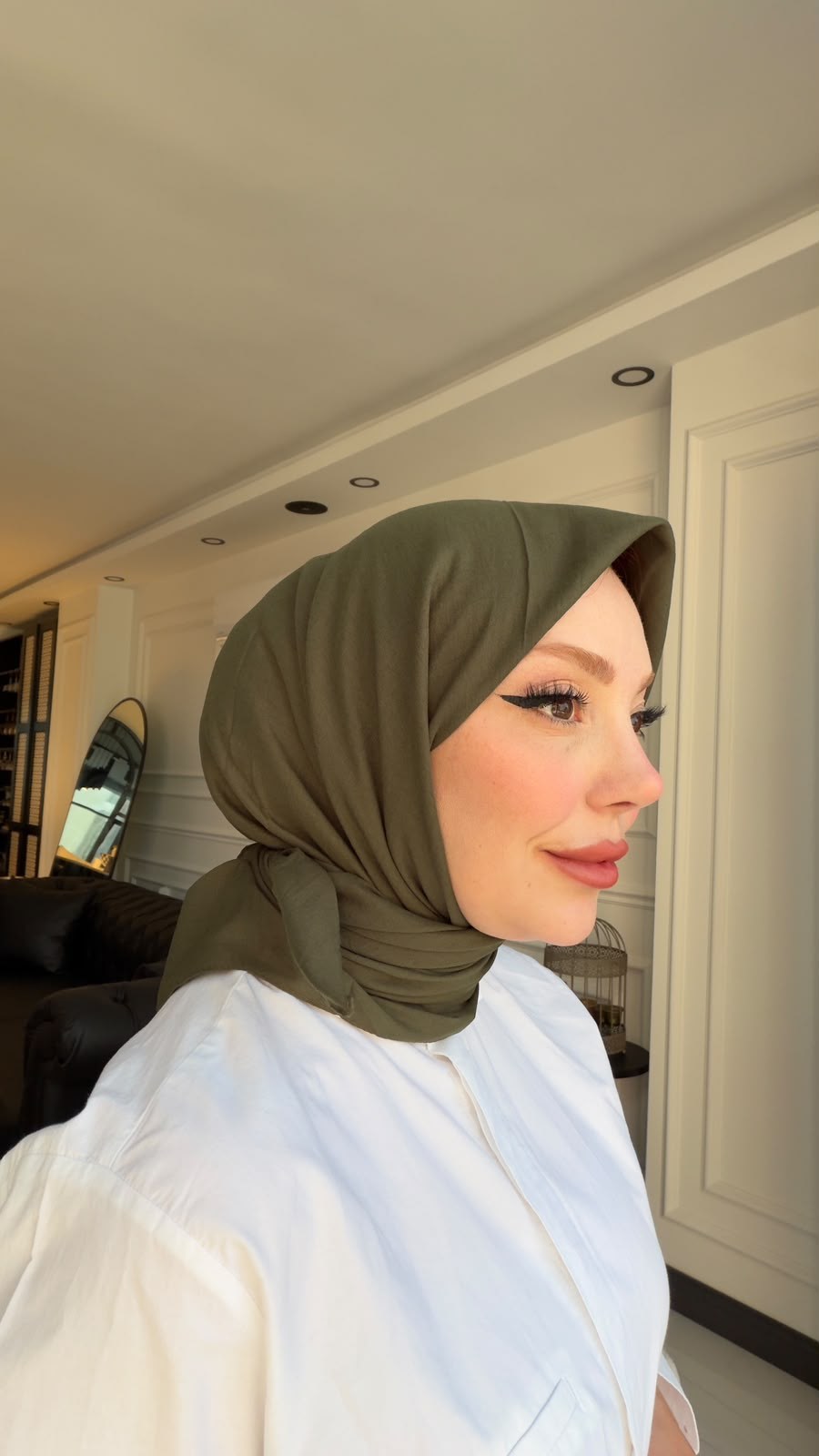 PURE AND SOFT EŞARP HAKİ