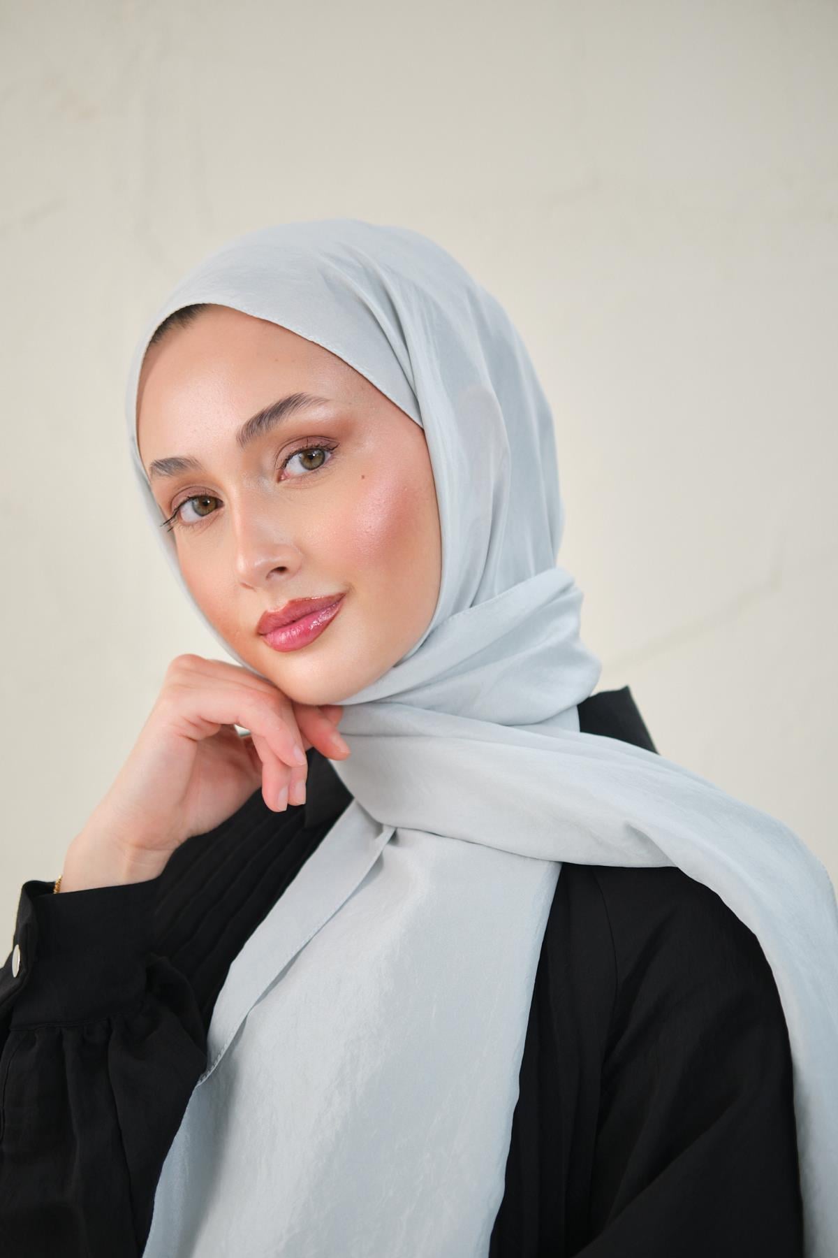 Pure Touch Kraş Şal Gümüş