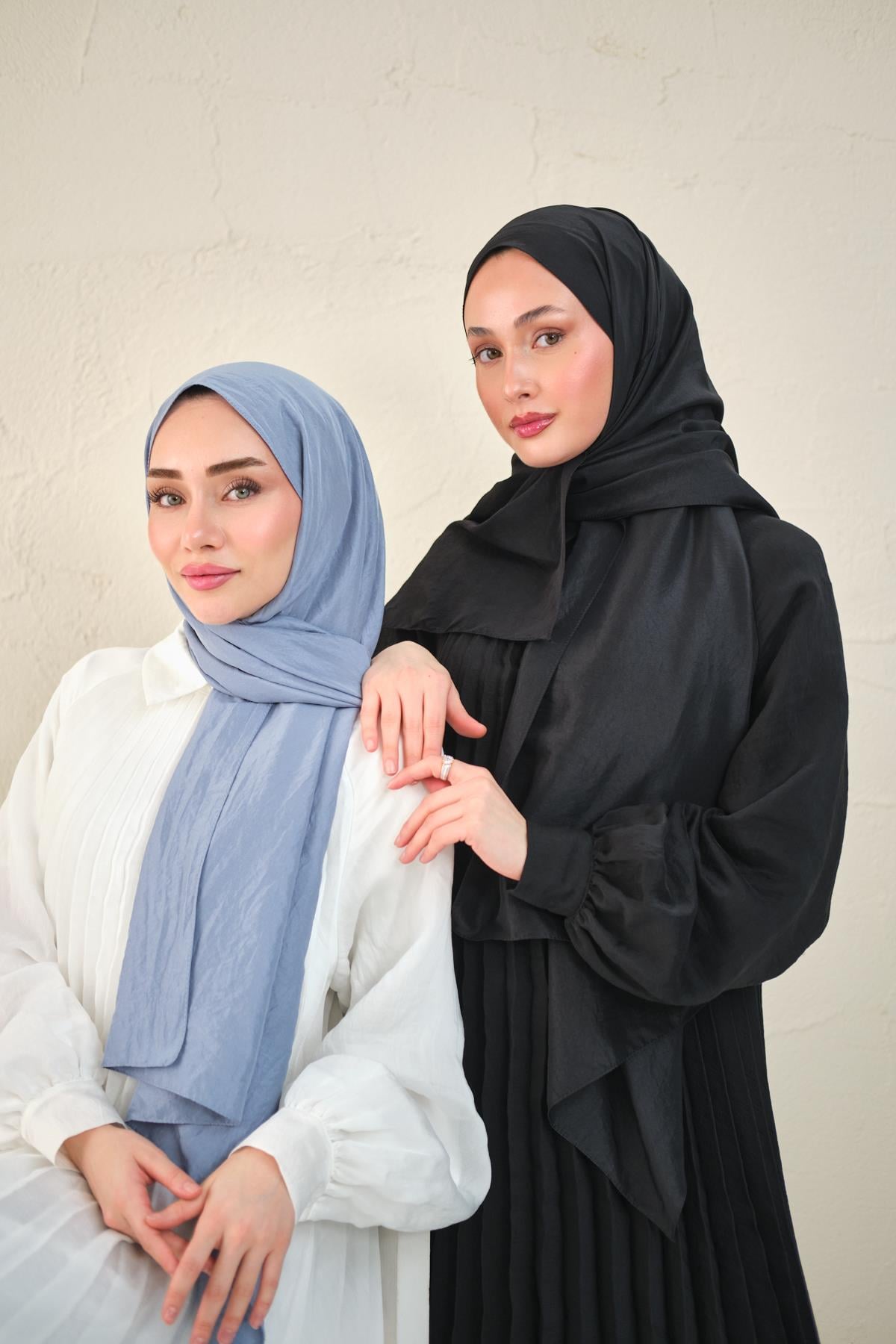 Pure Touch Kraş Şal Siyah