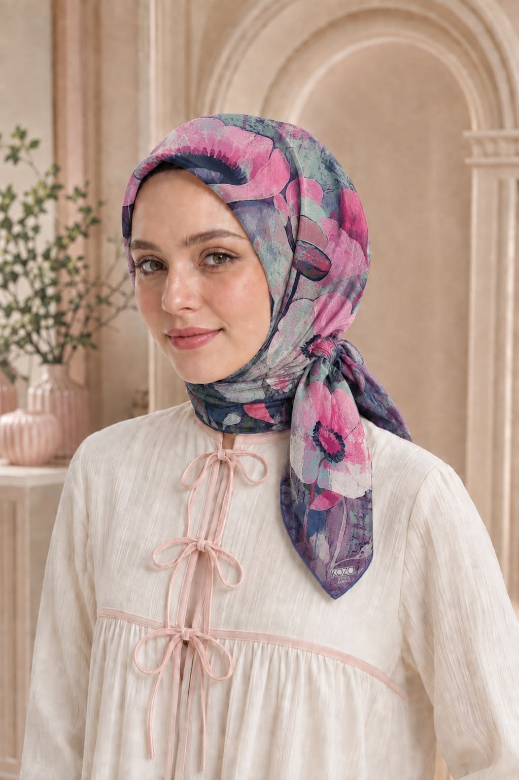 RİVA PAMUK EŞARP FEZA 12
