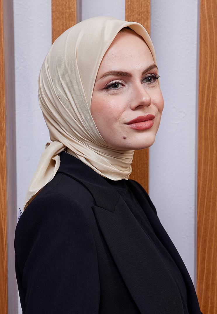 Vual Kraş Eşarp Vanilya
