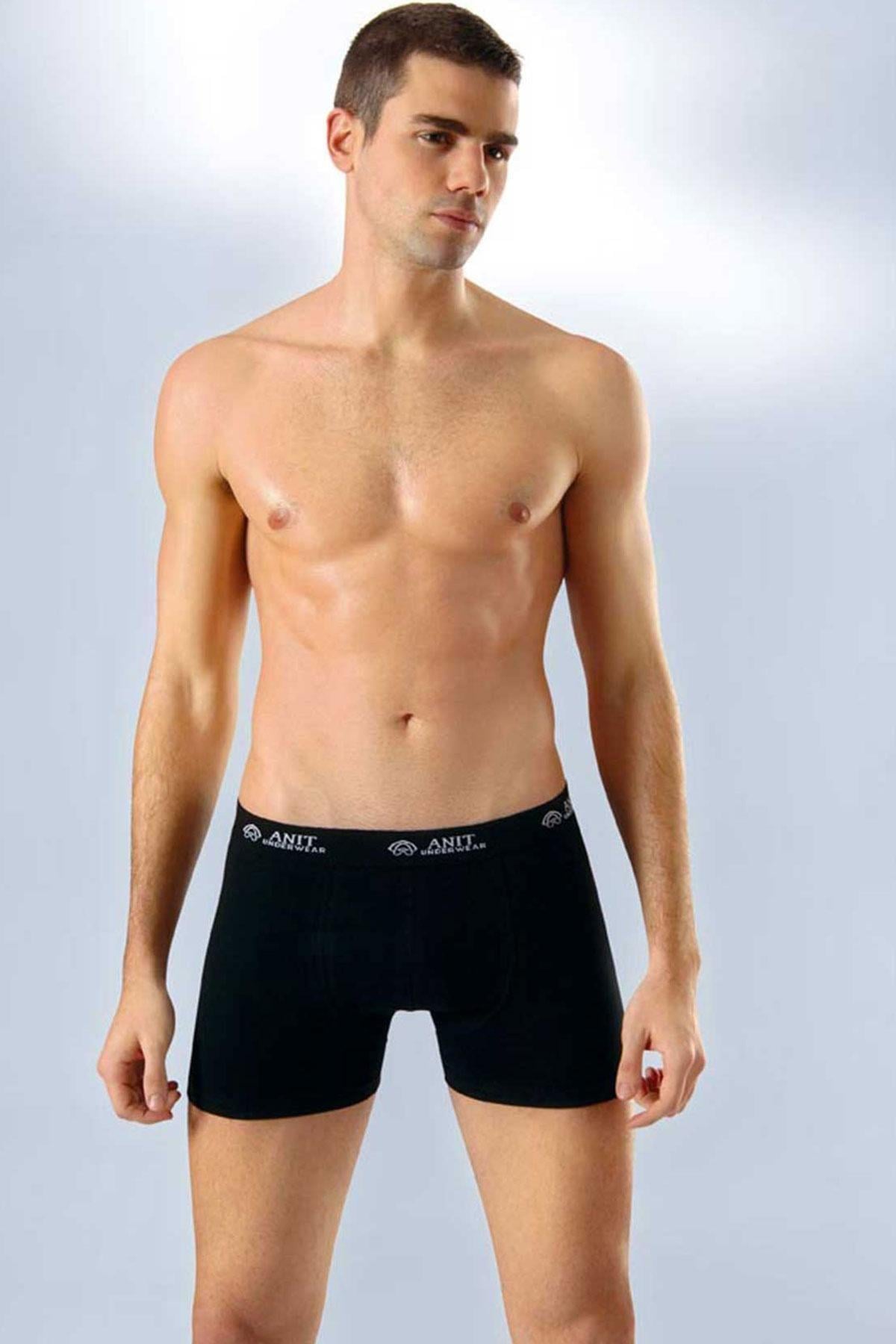 Anıt Erkek Büyük Beden Boxer SİYAH ÇAMAŞIR ANIT