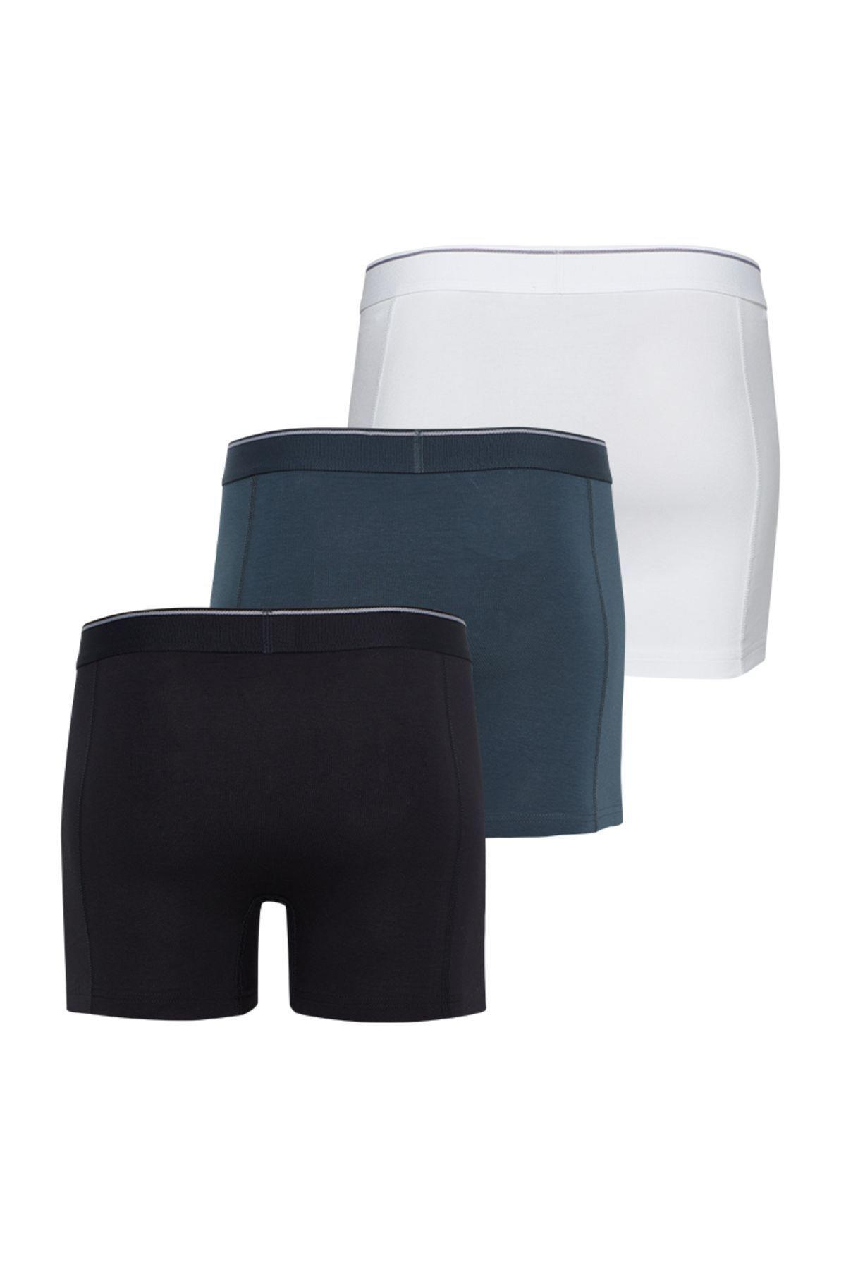 Blackspade Erkek Pamuklu 3'lü Boxer RENKLİ-952 ÇAMAŞIR BLACKSPADE