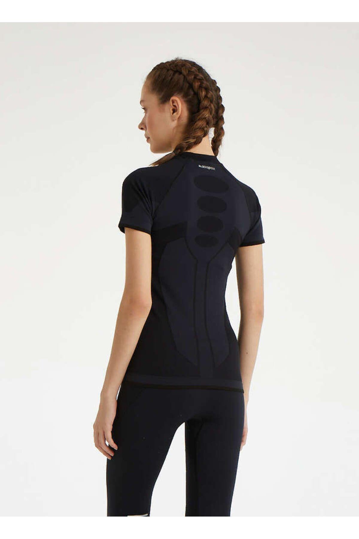 Blackspade Unısex Pro 2.Seviye Kısa Kol Termal Tişört SİYAH TERMAL BLACKSPADE