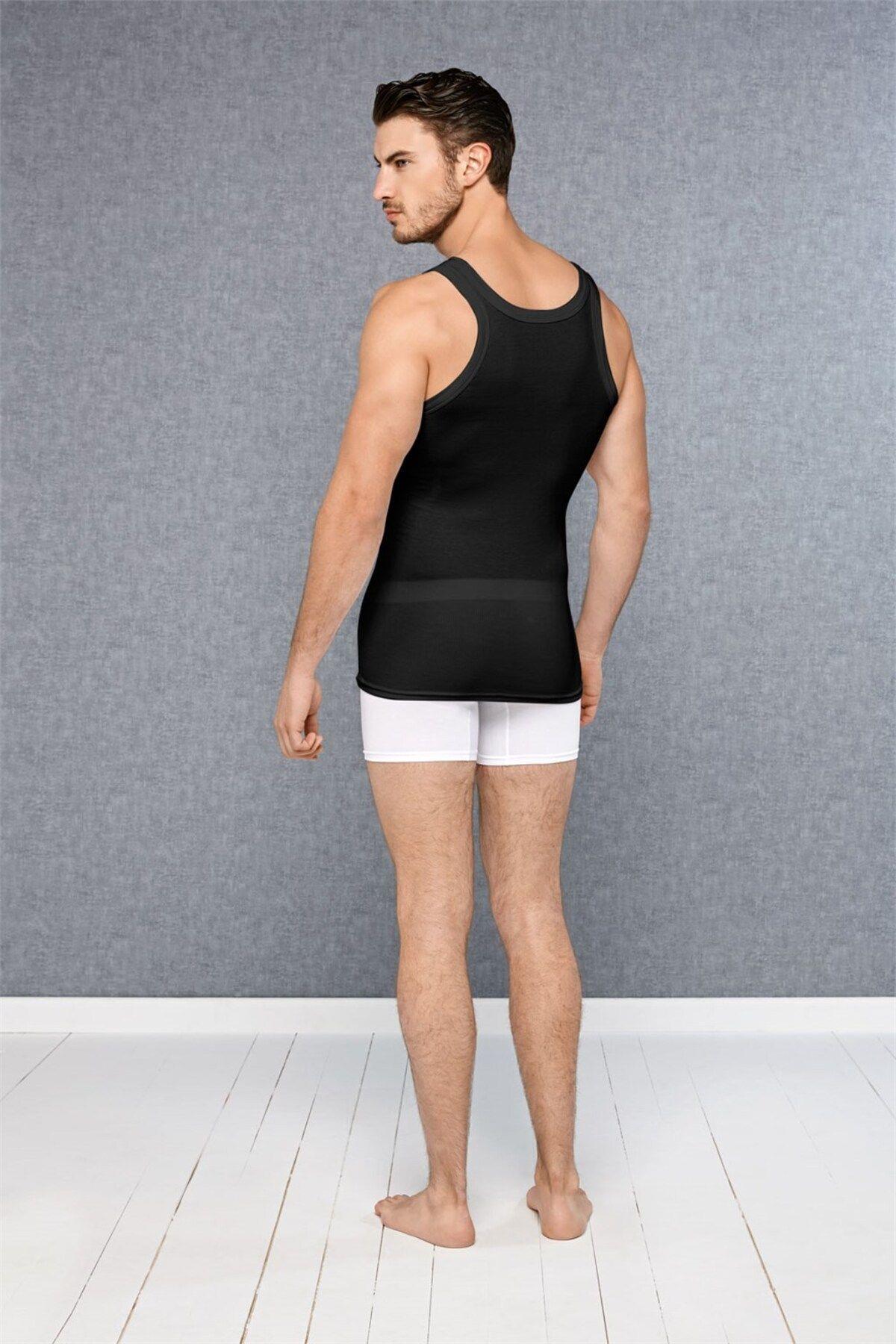 Doreanse Erkek  Micro Modal Atlet SİYAH ÇAMAŞIR DOREANSE