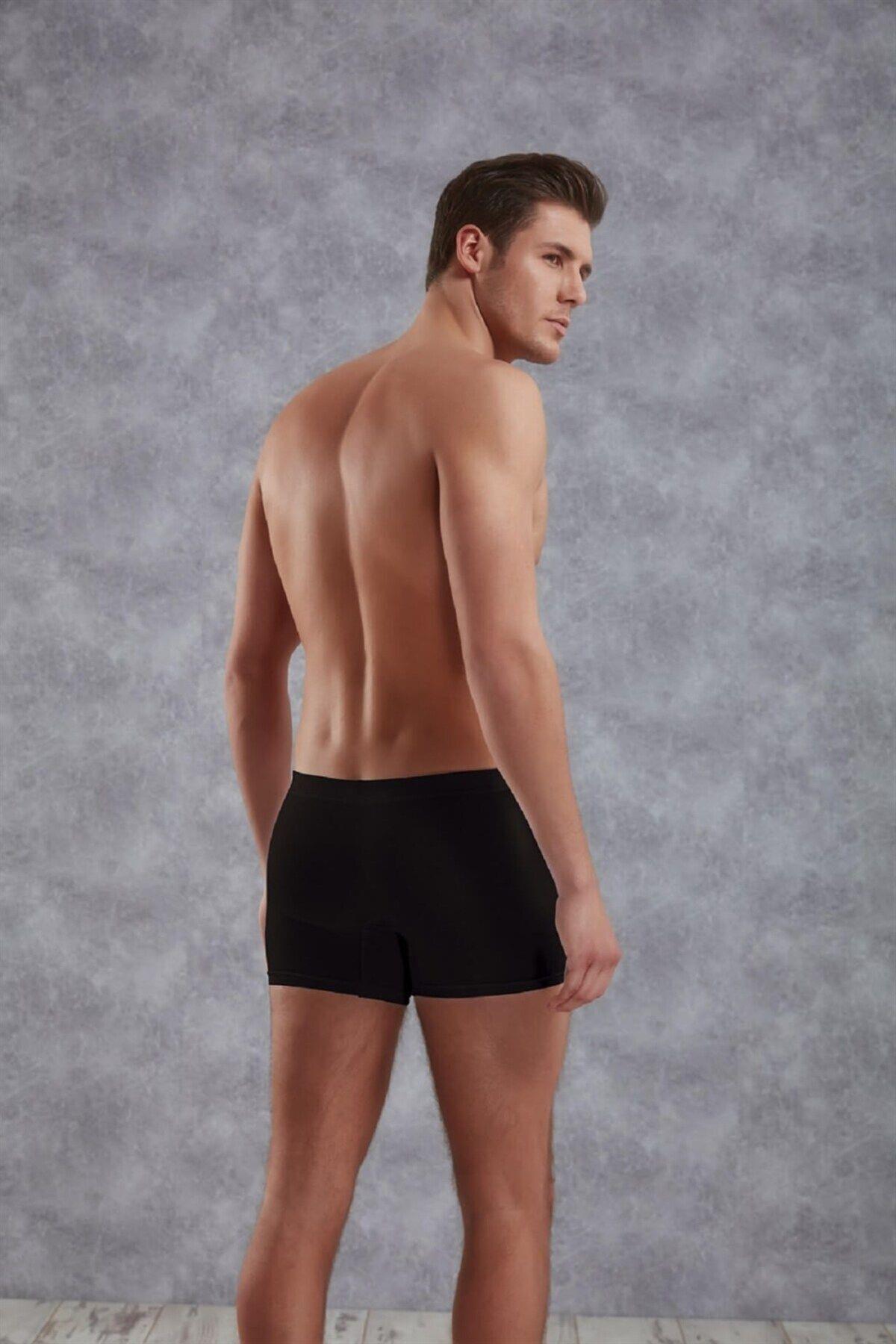 Doreanse Erkek Micro Modal Boxer Siyah Erkek Boxer DOREANSE