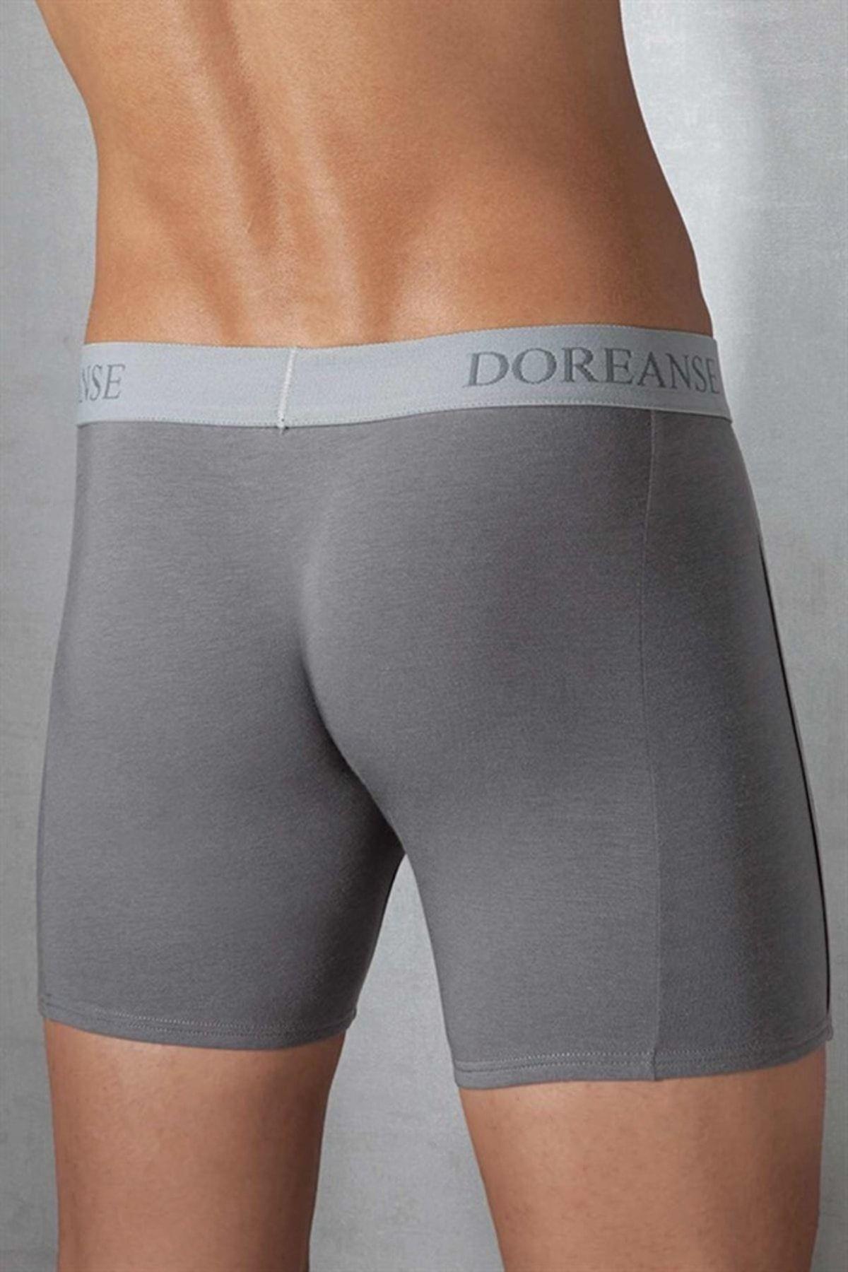 Doreanse Erkek Modal Battal Boxer ANTRASİT ÇAMAŞIR DOREANSE