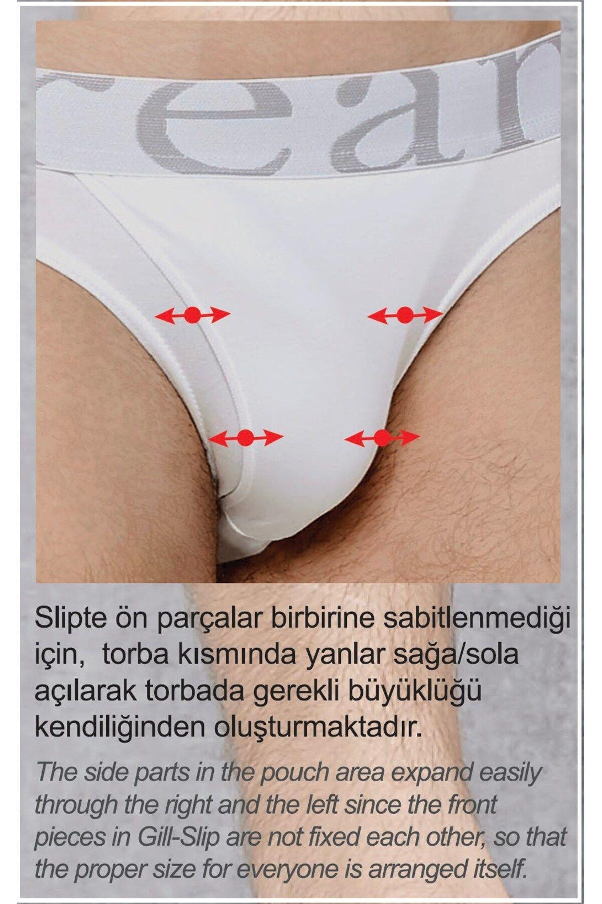 Doreanse Erkek Modal Slip Beyaz Erkek Slip DOREANSE