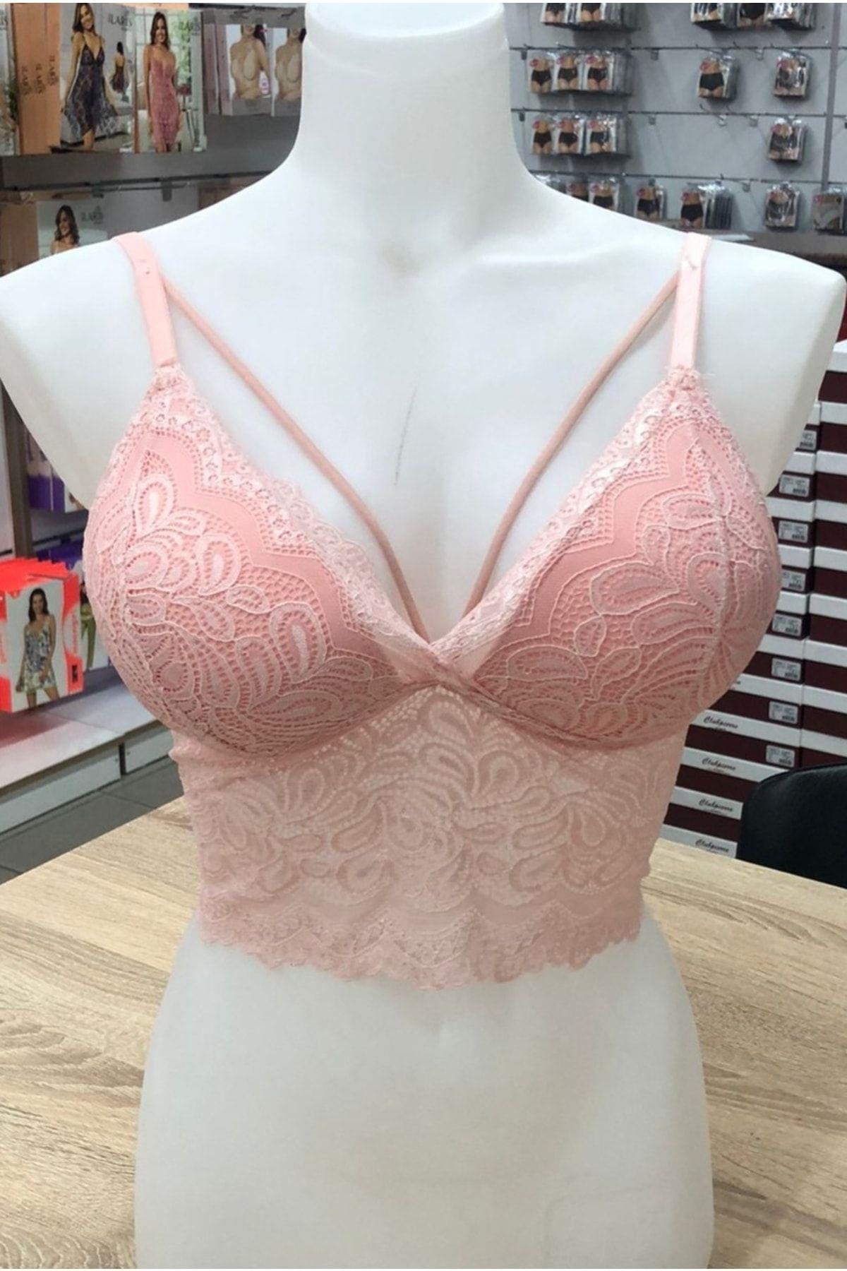 G-Box Bayan Bralet Sütyen Takım PUDRA ÇAMAŞIR G-BOX