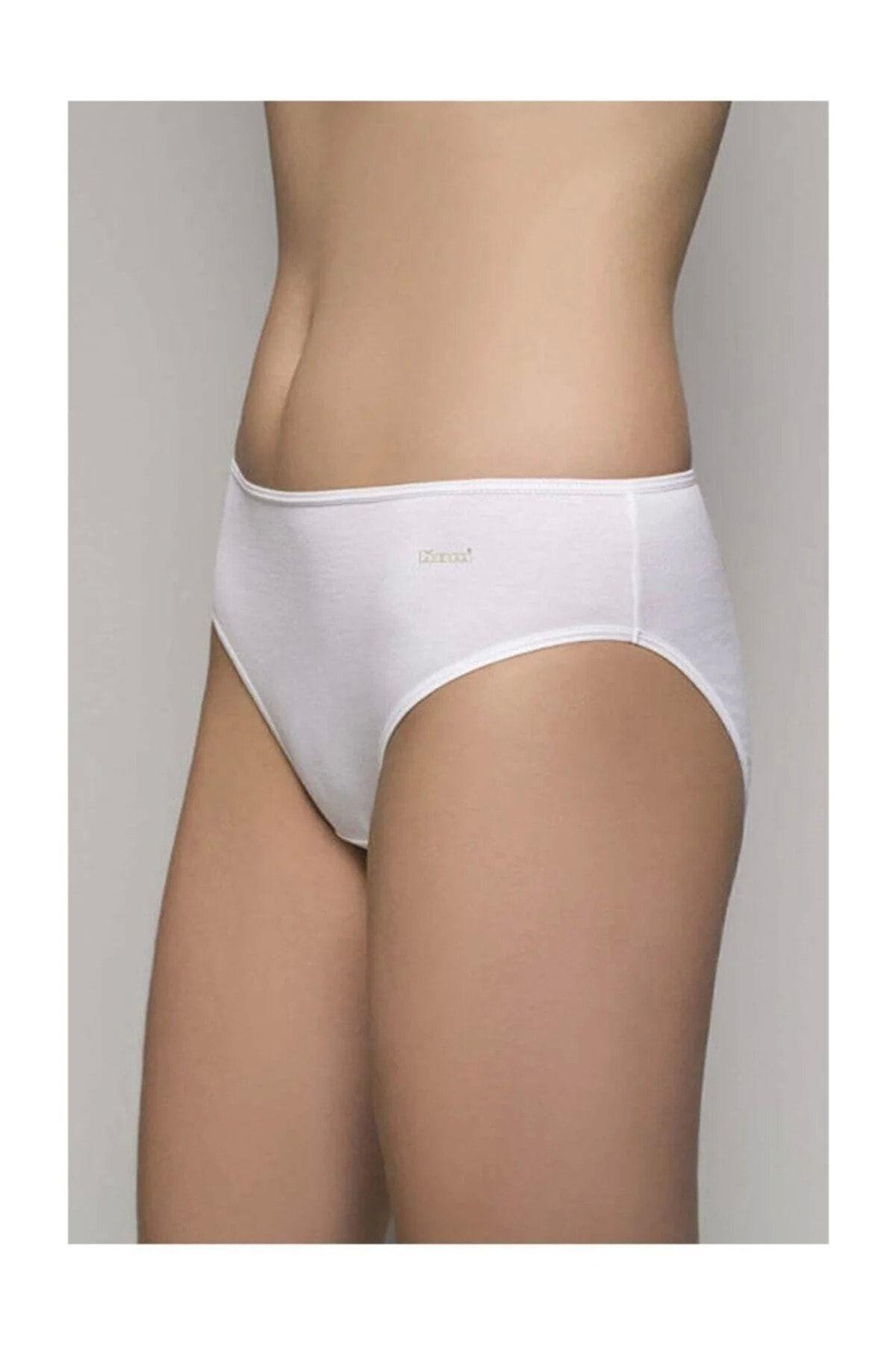 Kom Bayan Basic 2'li Slip BEYAZ ÇAMAŞIR KOM