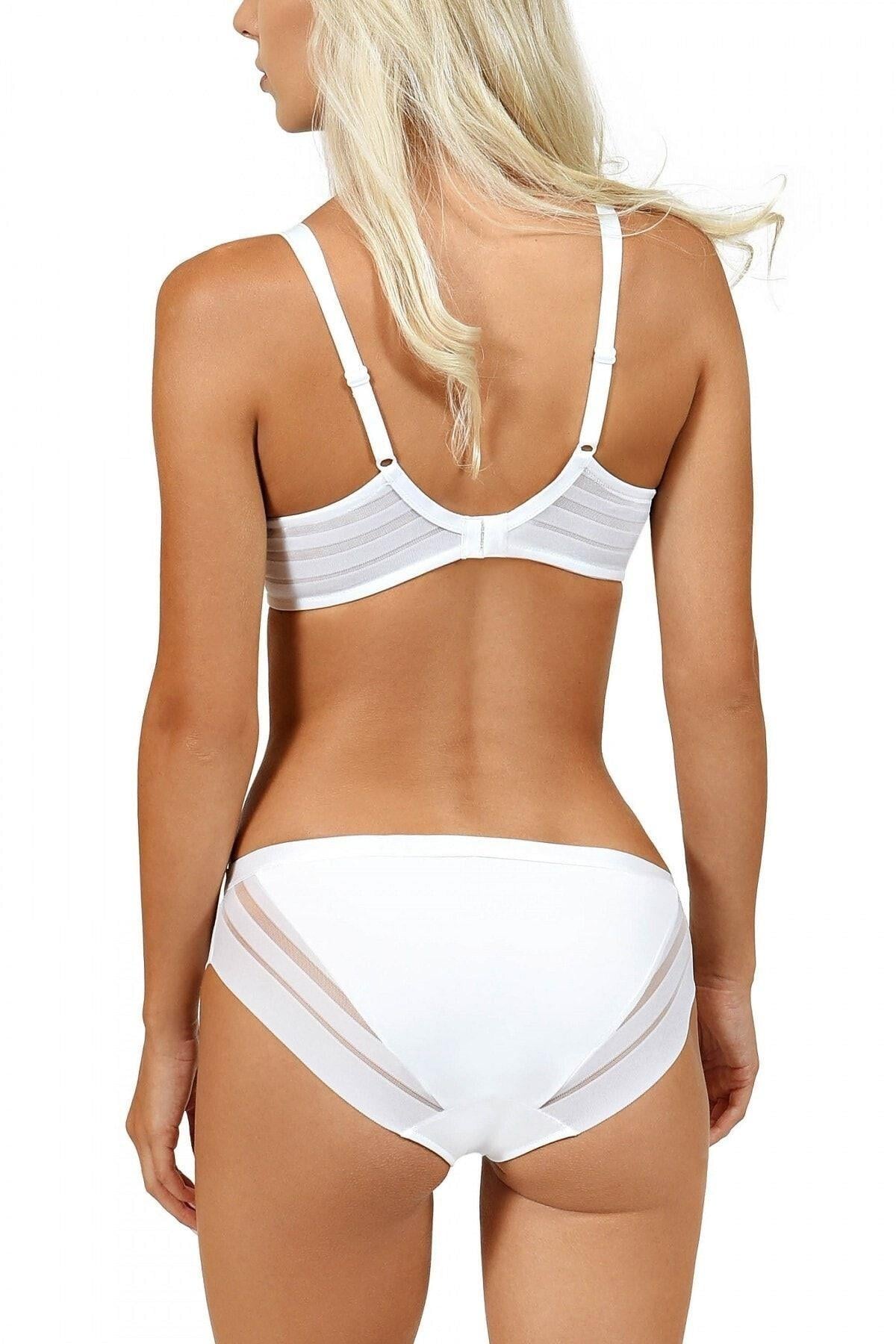 Lısca Bayan Alegra Balenli Toparlayıcı Sütyen BEYAZ ÇAMAŞIR LISCA