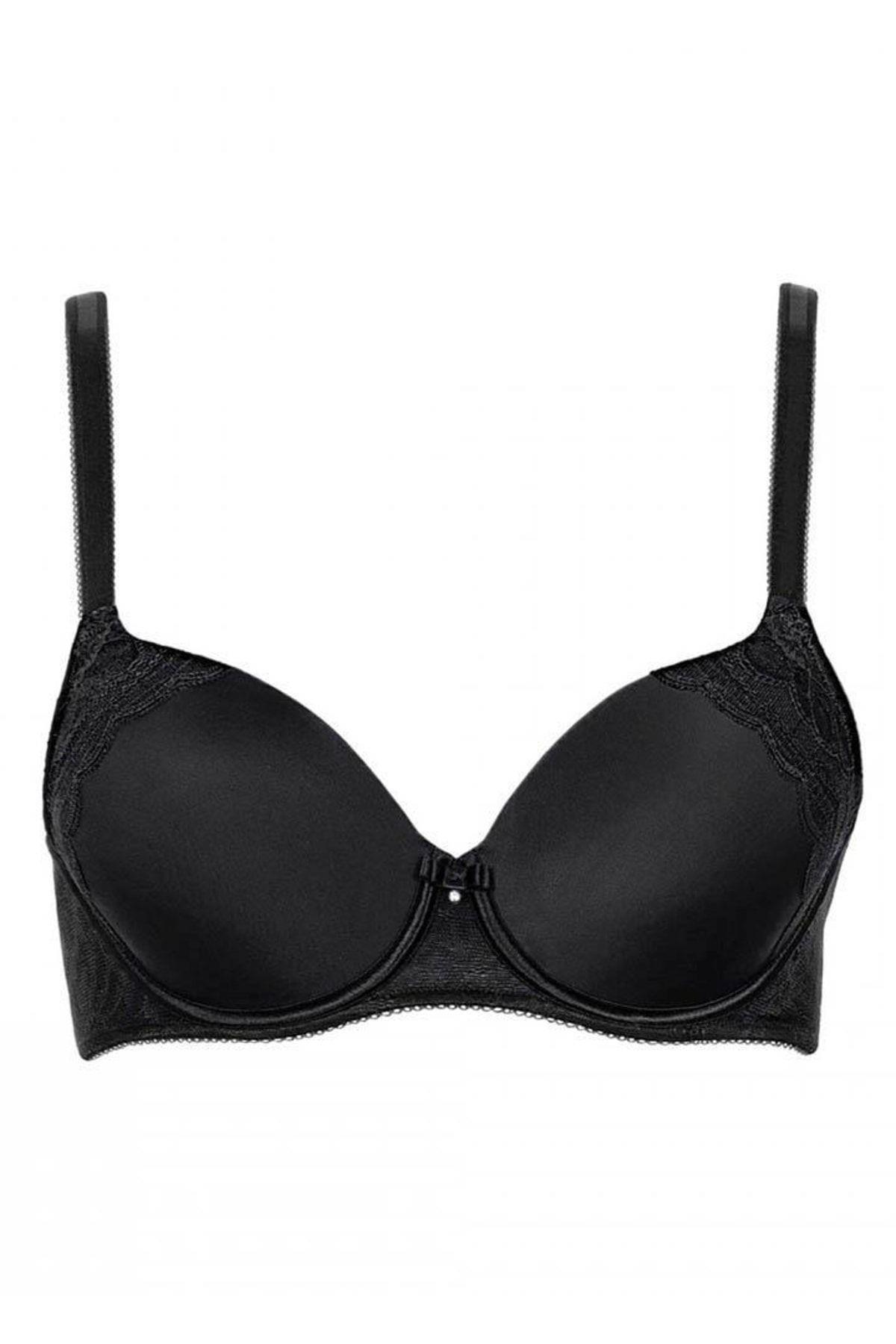 Lısca Bayan Evelyn Balenli Süngerli Toparlayıcı Sütyen SİYAH ÇAMAŞIR LISCA