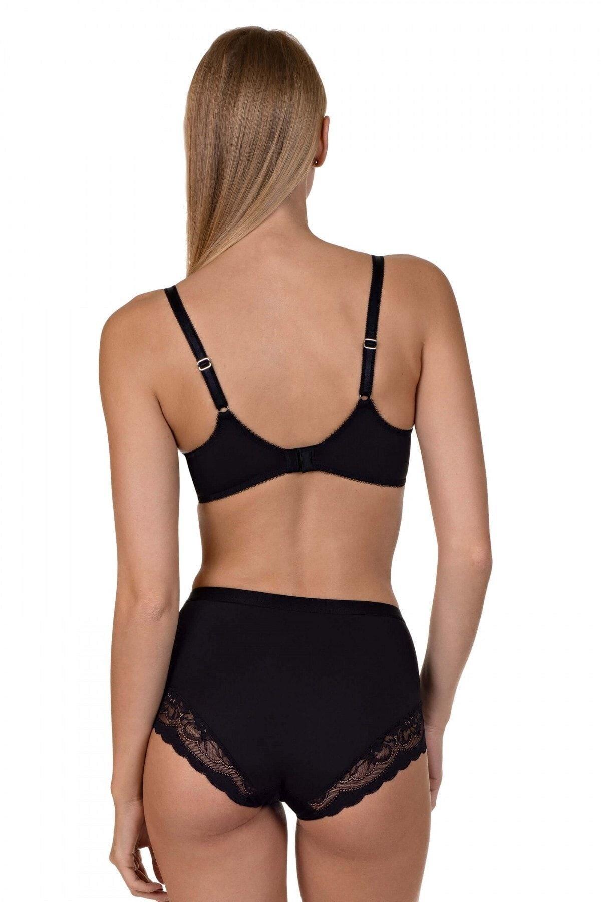 Lısca Bayan Evelyn Balenli Toparlayıcı Sütyen SİYAH ÇAMAŞIR LISCA