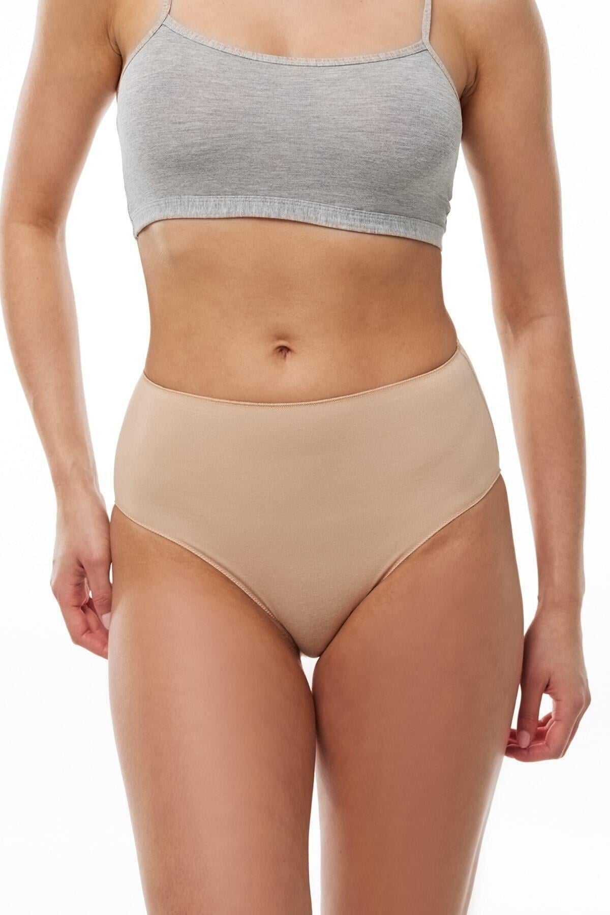 Malabadi Bayan Modal 2'li Yüksek Bel Külot TEN ÇAMAŞIR MALABADİ