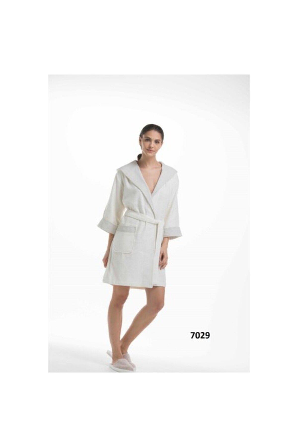 Baveno Bayan Bambo Bornoz EKRU CEYİZ BAVENO