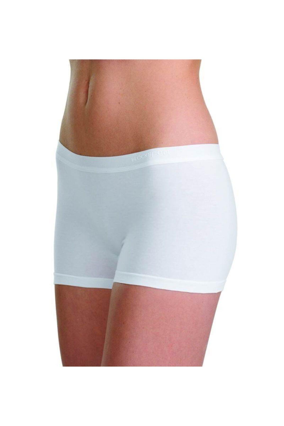 Blackspade Bayan Pamuklu Boxer BEYAZ ÇAMAŞIR BLACKSPADE