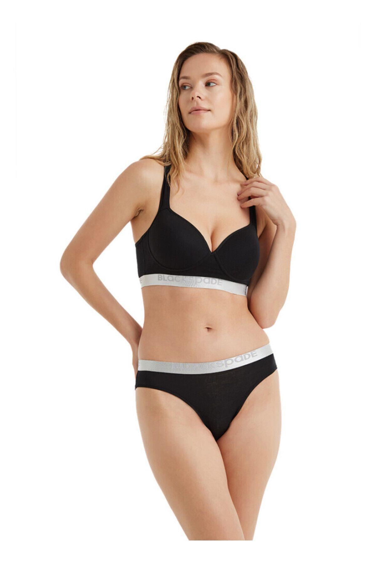 Blackspade Bayan Silver Külot SİYAH ÇAMAŞIR BLACKSPADE