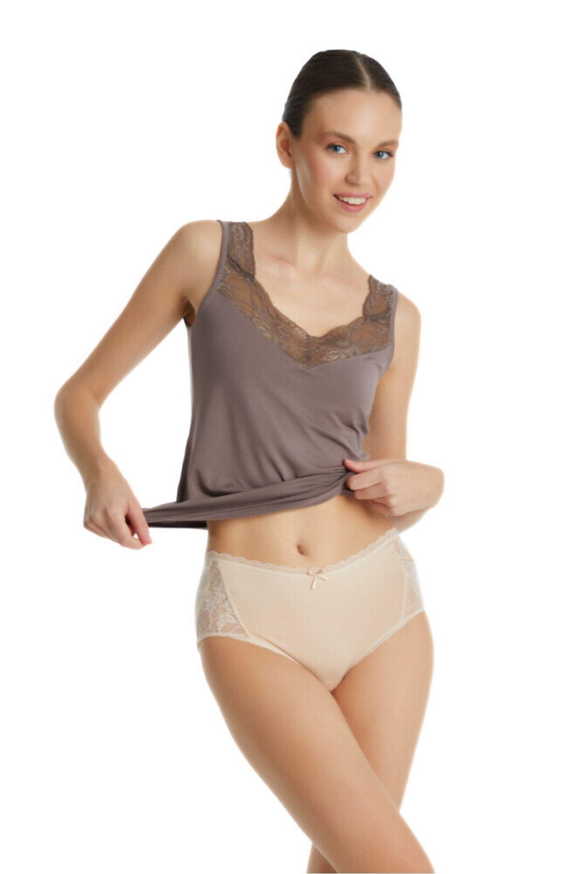 Blackspade Bayan Yüksek Bel Dantelli Külot TEN ÇAMAŞIR BLACKSPADE