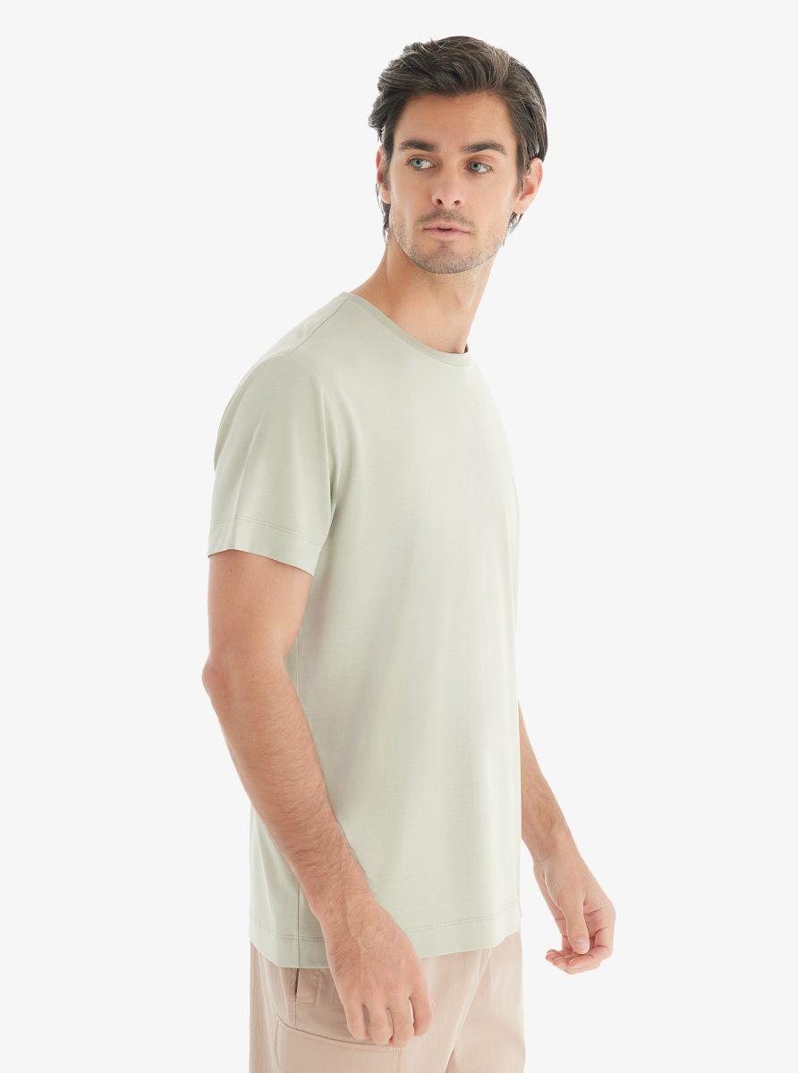 Blackspade Erkek Yuvarlak Yaka T-Shirt YEŞİL Erkek Tişört BLACKSPADE