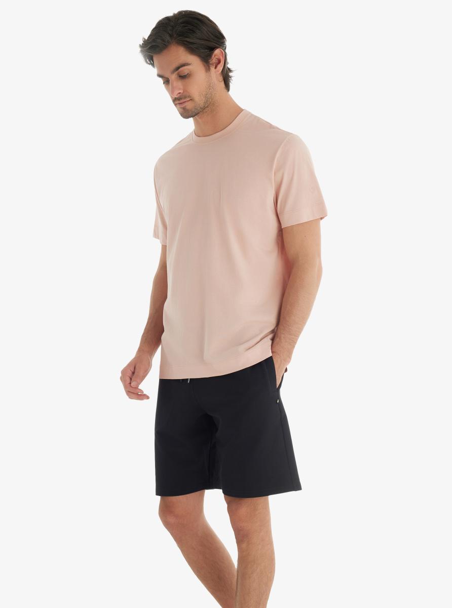 Blackspade Erkek Yuvarlak Yaka T-Shirt PUDRA Erkek Tişört BLACKSPADE