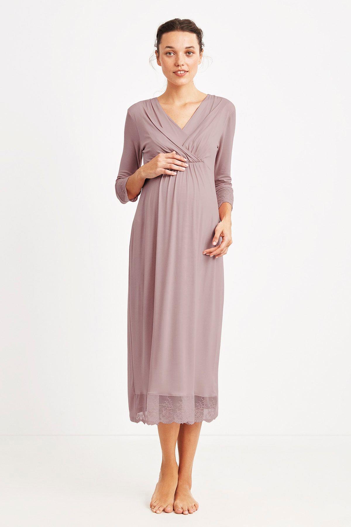 Catherien's Bayan Lohusa Dantelli Gecelik PUDRA LOHUSA CATHERIENS