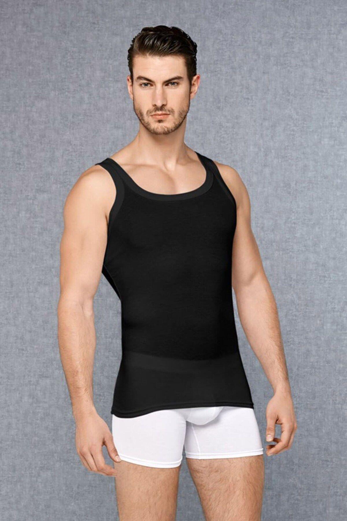 Doreanse Erkek  Micro Modal Atlet SİYAH ÇAMAŞIR DOREANSE