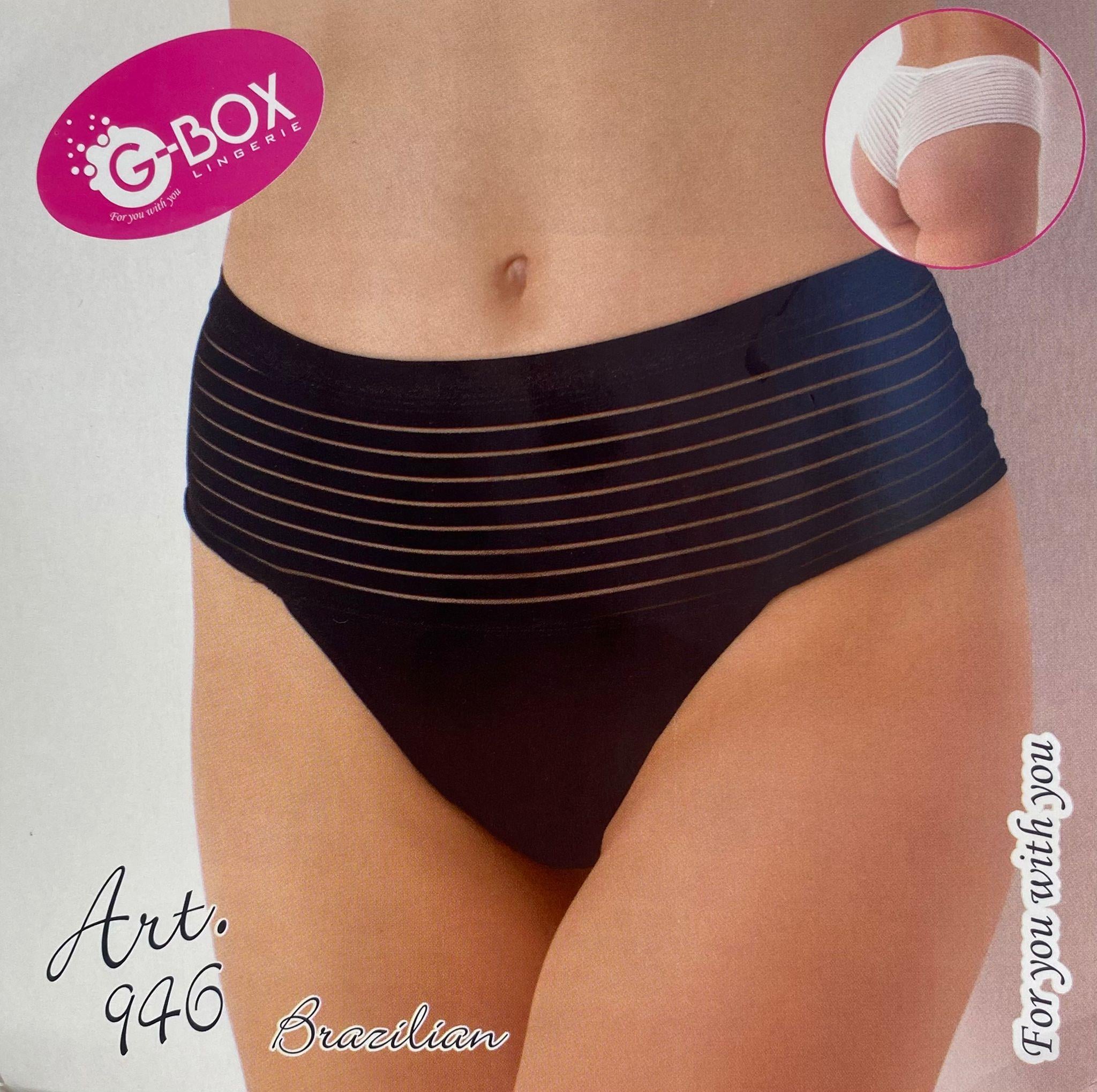 G-Box Bayan Brazilian Bikini Külot SİYAH ÇAMAŞIR G-BOX