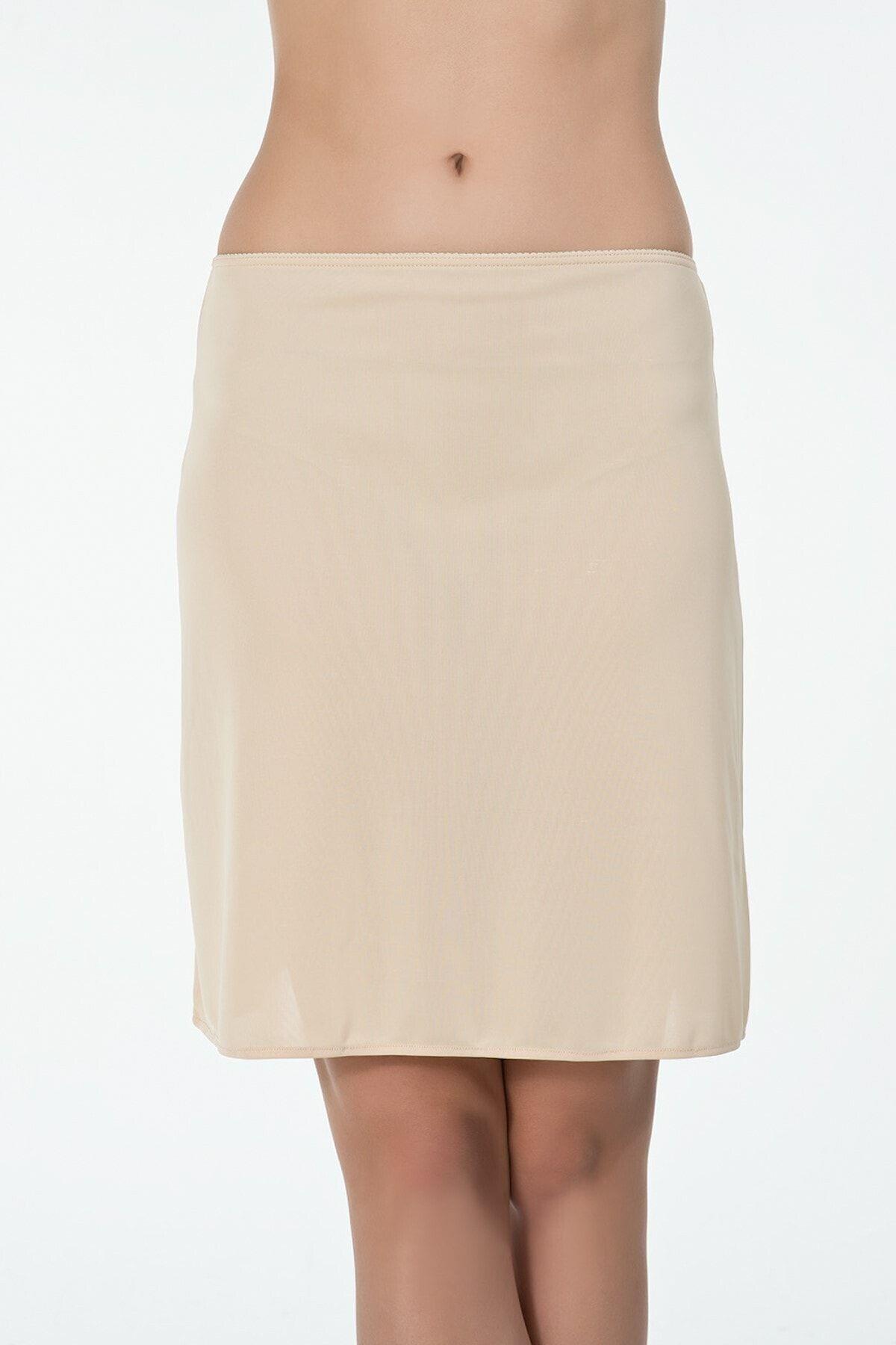 Kom Bayan Basic Midi Jüpon TEN ÇAMAŞIR KOM