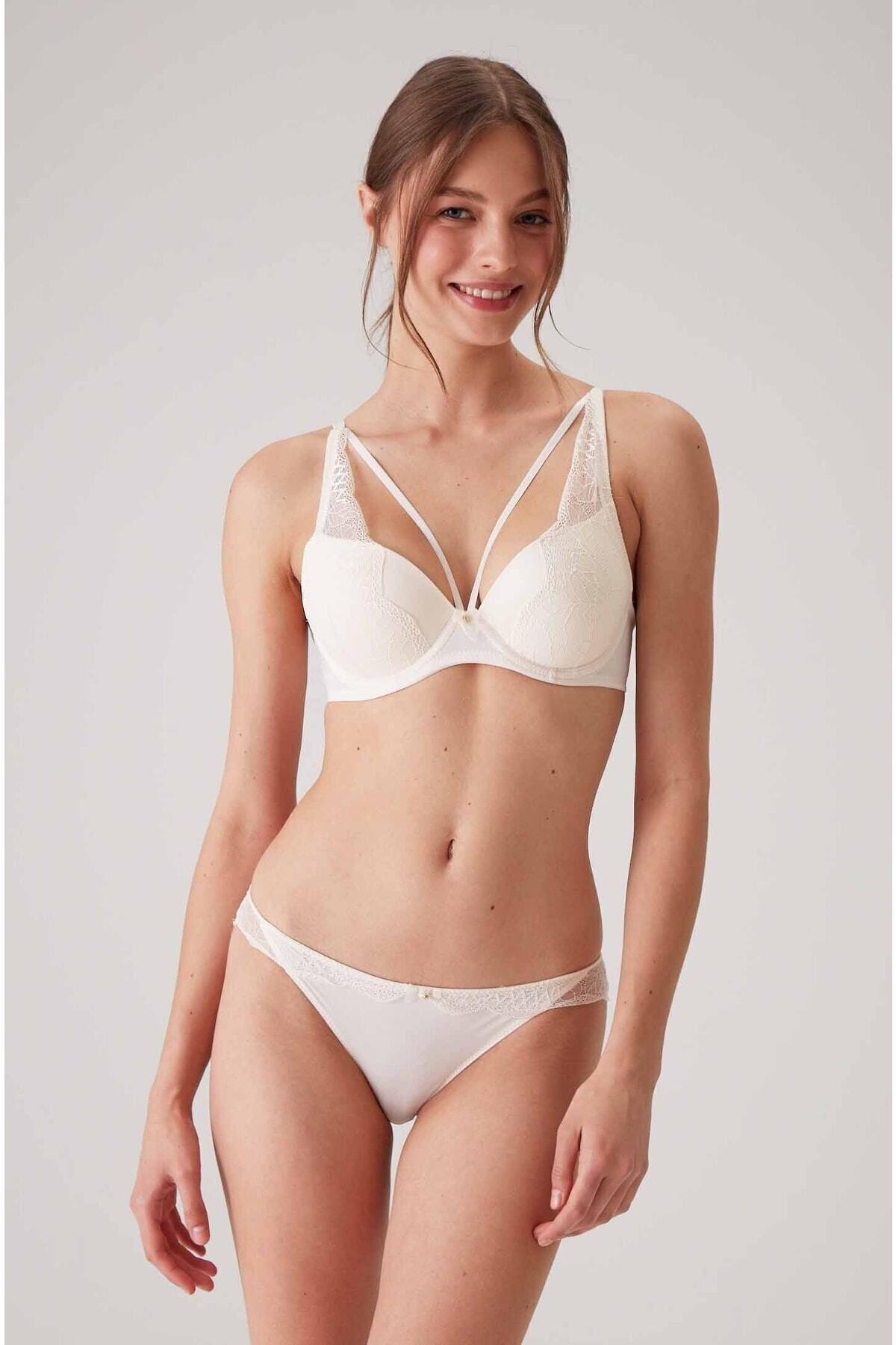 Pierre Cardin Bayan Rome Soft Push Up Sütyen Takım İNCİ ÇAMAŞIR PİERRE CARDİN