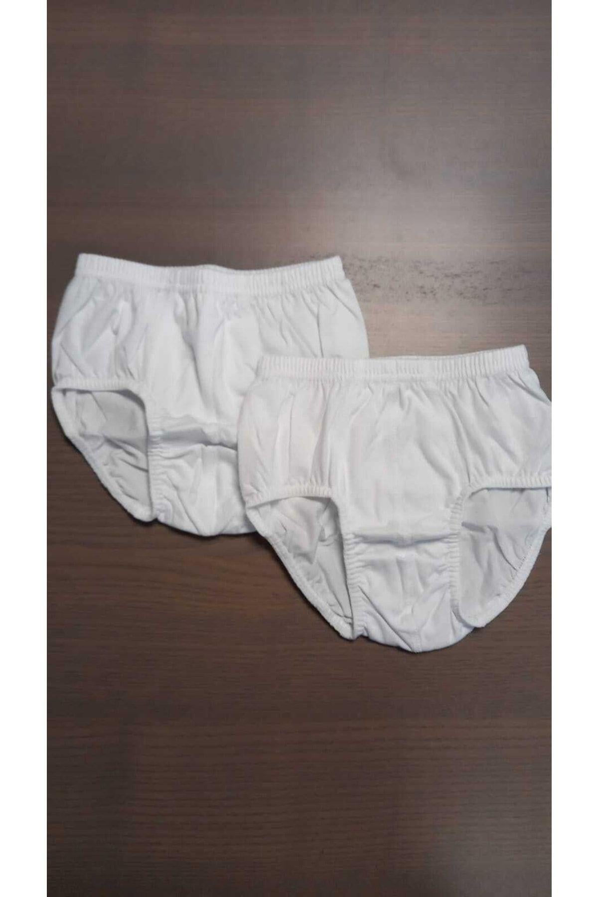 Türen Erkek Çocuk 2'li  Pamuklu Slip BEYAZ ÇAMAŞIR TÜREN