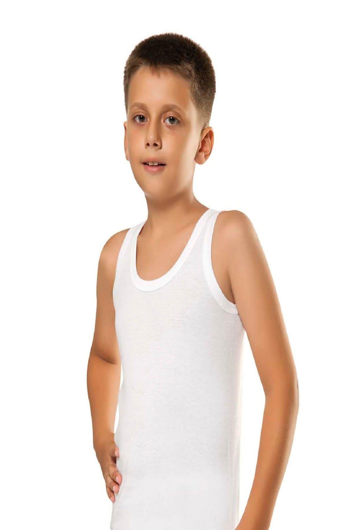Türen Erkek Çocuk Atlet 2'li Paket BEYAZ ÇAMAŞIR TÜREN